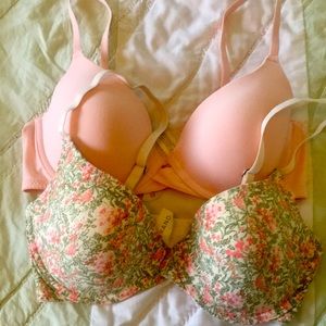 2 Lucky Brand soft bras 34C